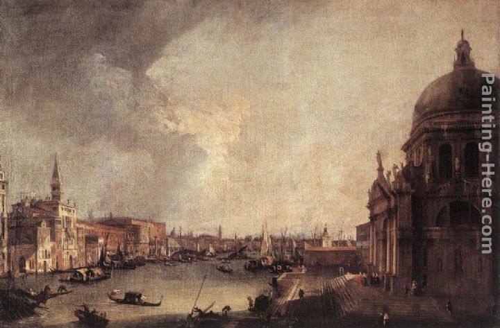Entrance to the Grand Canal Looking East